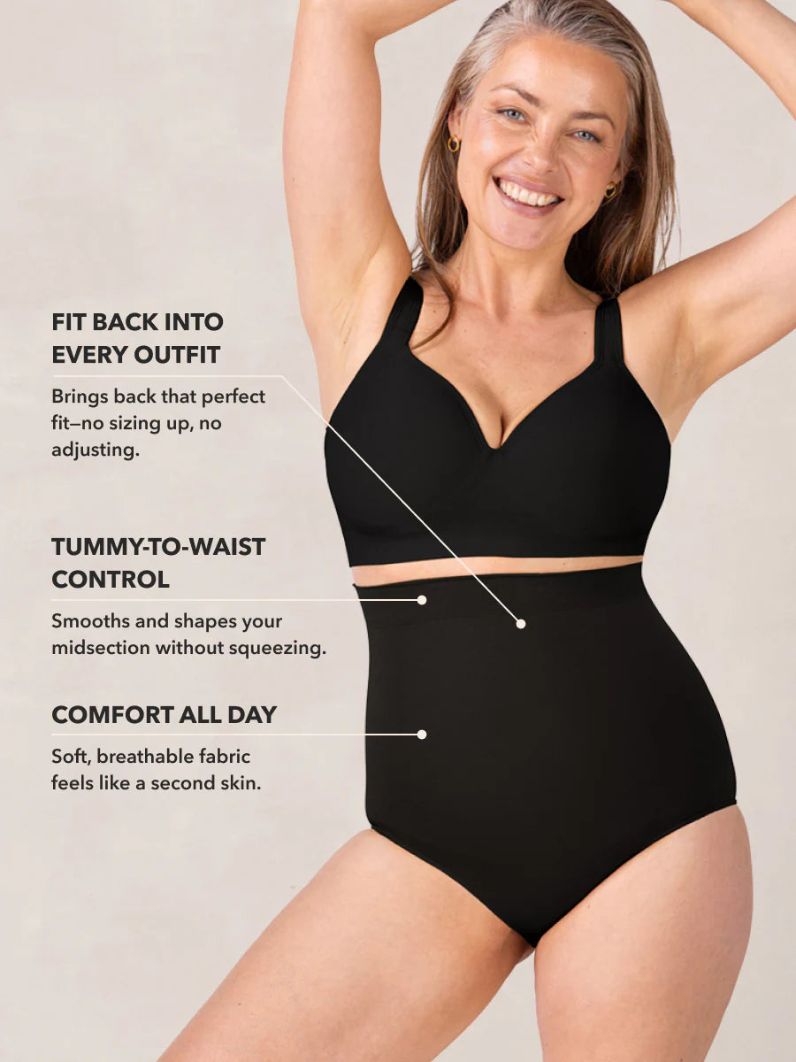 Breathable High-Waisted Shaper Panty | Your's Comfortable Everyday Shapewear